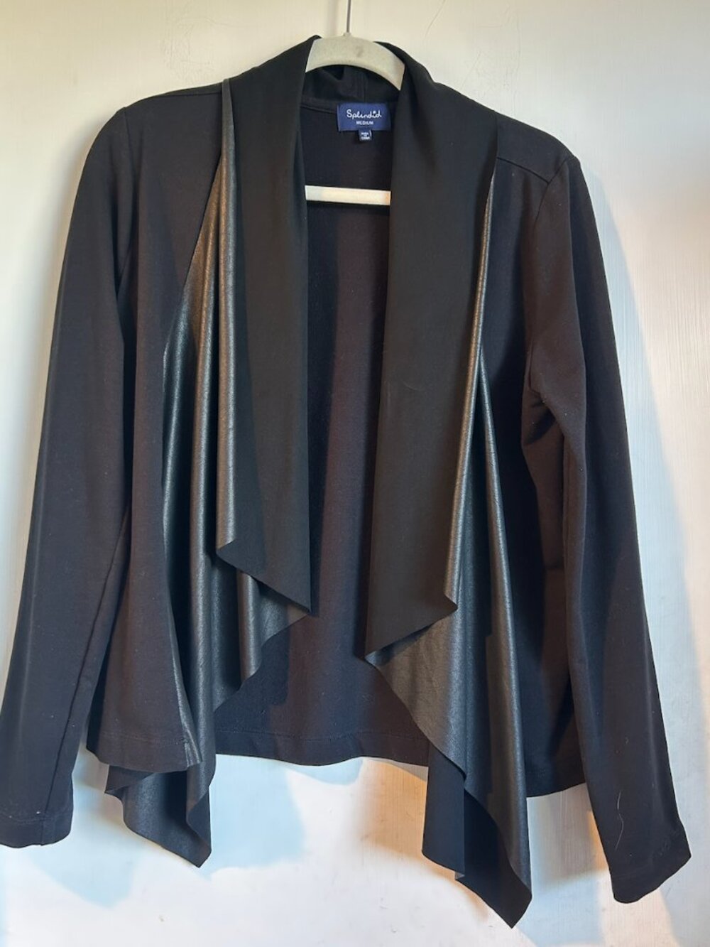 Splendid - Black Faux Leather Jacket